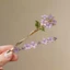 MAUROPOLI Ánh Sáng Sang Trọng Cao Cấp Wisteria Hoa Kẹp Tóc Nữ Tinh Tế Ngọt Nổ Tóc Gãy Bên Mỏ Vịt Kẹp Tóc Tươi Mũ Đội Đầu