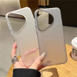 Thích hợp cho Ốp điện thoại Huawei pura90promax Lưới tản nhiệt sóng pura80 / 70pro Vỏ chống sốc Từ trong suốt