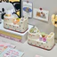 YB2 Hoạt Hình Dễ Thương Chick Để Bàn Tổ Chức Với Chấm Nhiều Màu Sắc Trang Trí Nhiều Ngăn Văn Phòng Phẩm Lưu Trữ