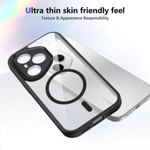 Ốp lưng Honor 400 Pro 5G Vỏ từ tính trong suốt mờ cho vỏ điện thoại Honor 400 Pro 5G