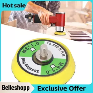Belleshopp Tấm lót bằng khuôn đúc PU Air Sander Pad màu vàng linh hoạt cho máy đánh bóng đệm (2)