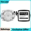 Belleshopp Belleshopp Đồng hồ đo nhiên liệu cơ học 4 chữ số Lưu lượng kế dầu diesel cho máy bơm chuyển thùng diesel 25mm (1 ren trong) 5-30 GPM/20-120L/phút