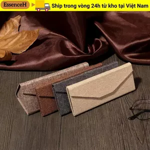 Kính mắt ESSENCEH Túi bảo vệ kính mắt có thể gập lại Túi đựng kính râm