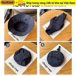 Mũ xô SUNKISSD Chống tia cực tím Cắm trại Đi bộ đường dài Chống nước Nhanh khô Chống nắng Mũ chống nắng