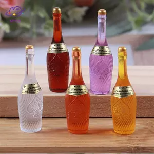 HFTOY 10 Chiếc Nhà Búp Bê Mô Phỏng Thu Nhỏ Mẫu Chai Nhỏ DIY Phụ Kiện Tủ Lạnh Nam Châm Đèn Ngủ Đỗ Xe Ký Đồ Trang Trí ~