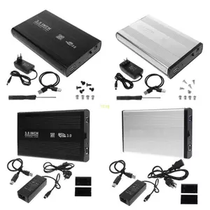 Btsg 3 5 HDD Bên Ngoài Cho Ốp Lưng Trình Điều Khiển Đĩa Cứng Vỏ USB2 0 USB3 0 Lưu Trữ