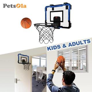 Qua Cửa Mini Bóng Rổ Hoop Backboard Bộ Bóng Rổ Trẻ Em Phòng PVC Giỏ Treo Tường Trong Nhà
