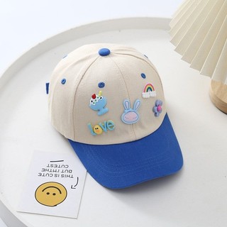 Mũ lưỡi trai trẻ em cotton dễ thương – nón baseball bé trai bé gái che nắng mùa hè