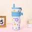 Bình giữ nhiệt đệm tay 680ml BL50 Bình Nước Giữ Nhiệt Phong Cách Hàn Quốc – Thiết Kế Cute, Giữ Nóng Lạnh Cả Ngày