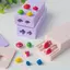HFTOY Mềm Gốm Đất Sét Polymer Khuôn 3D Nấm Chanh Hình Thoi Hạt Thiết Kế Hạt Con Lăn DIY Bông Tai Nelaces Trang Sức Làm ~