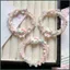 YT4 Dây buộc tóc đầy màu sắc HelloKitty mùa hè mới hoạt hình dễ thương Vòng tay co giãn cao Dây buộc tóc đa năng