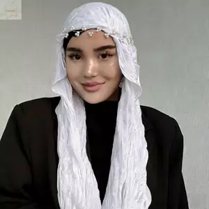Khăn choàng chống nắng AWNGD, Khăn lụa voan tỏa sáng, Khăn trùm đầu chống nắng dài màu trơn chất lượng cao ngoài trời
