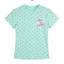 Chấm bi dễ thương Slim Fit Tee dành cho nữ mùa hè Áo thường ngày