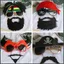 YT4 Happy Halloween Cosplay Trang Phục Cho Bé Trai Nam Cướp Biển Mũ Kính Mát Râu Bộ Trang Trí Tiệc Trẻ Em