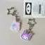 Doudou Star Móc khóa Sanrio Phụ kiện dễ thương Giai điệu Quế Chó Kulomi Mặt dây chuyền 6.22