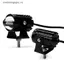 VFZ 8V-80V 2 Chiếc Đèn Lái Xe Mini Điểm Đèn Pha Trắng + Vàng Chống Thấm Nước Đa Năng Đèn OTE