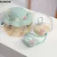 Mũ chống nắng KANGN Girls, Mũ chống nắng nhiều màu dễ thương cho trẻ em, Mũ ngư dân thời trang 2-8 tuổi đi biển