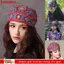 SAVORBOX Mũ Turban, Thêu Hoa Dân Tộc Bandanas, Thời Trang Vintage Phong Cách Mexico Thoáng Khí Nắp Tóc Dành Cho Nữ