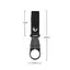1 Cái Webbing Bule Móc Đựng Bình Nước Kẹp Ngoài Trời Nylon Leo Carabiner Thắt Lưng Bapa Móc Treo Cho Ngoài Trời VN