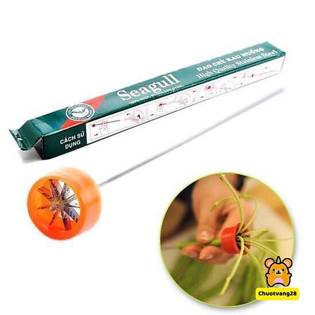 Dụng cụ chẻ rau muống tiện dụng dao chẻ rau muống