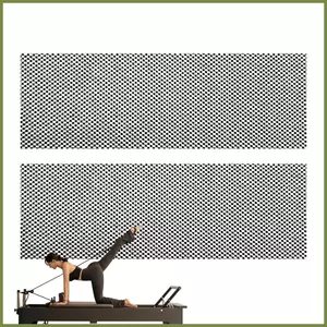 Pilates Grip Pads cho Reformer 2 Miếng Có Thể Gập Lại Kết Cấu Di Động Cầm Tay Tầng Tập Yoga Pole kouvn