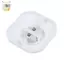 Giá đỡ bóng đèn LED E27 Giá đỡ bóng đèn tròn Đế treo đèn Soet Đế trần công nghiệp Giá đỡ đèn tường ELWW