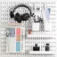 MAKY Kệ Treo Tường Màn Hình DIY Pegboard Kit Lỗ Ban Cho Tấm Tường Trang Trí Nhà Treo Kệ Trang Trí VN
