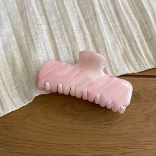 Kovoi / Hàn Quốc Chất Lượng Cao Cùng Phong Cách Đĩa Dày Thạch Acetate Lấy Kẹp Pháp Retro Cá Mập Kẹp Tóc