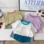 Bộ đồ mùa hè (90-160) Bé trai thể thao ngắn tay khô nhanh + Quần Short Bộ đồ hai mảnh