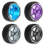 4 68mm 12mm Hex Kim Loại TE37 Vành Bánh Xe Lốp Cho Tamiya TT01 TT02 TT02B TA06 XV01 XV02 PTG-2 1 / 10 RC Racing Xe Nâng Cấp Phần