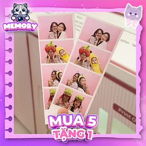 Ảnh Photostrip 5x15cm, 10x15 In theo yêu cầu,In ảnh photobooth