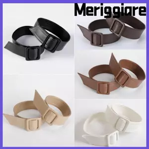 Dây đeo dây đeo MERIGGIARE, Dây đeo bằng da giả bền, Dây đeo có thể điều chỉnh thay thế Áo khoác có khóa áo khoác