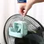 MAKY 1 Bộ Dụng Cụ Làm Mát Quạt Treo Với 4 Cốc Đá Qui Quạt Làm Mát Phụ Kiện Làm Mát Di Động Thêm Đá Viên Quạt Bộ Dụng Cụ Nhà VN