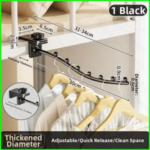 YB2 Ký Túc Xá Sinh Viên Essentials Đầu Giường Móc Treo Quần Áo Over-the-Bed Móc Giá Để Đồ
