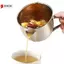 Dụng cụ tách mỡ có nắp và thiết kế vòi kép, Dụng cụ lọc nước và nước sốt bằng thép không gỉ cho nước cốt, súp, bột, tay cầm cảm ứng mát mẻ VN
