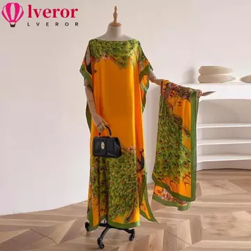 Khăn quàng cổ nữ LVEROR, Khăn choàng mũi công in hoa, Phụ kiện thời trang mềm mại thanh lịch Khăn choàng Cape Khăn choàng cho nữ