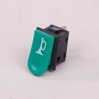Any2Get5% Tắt 5 Chiếc Sừng Công Tắc Nút Ô Tô Xe Đạp Điện Xe Máy Sừng Đa Năng Tạm Thời Đẩy Roer Công Tắc Nhựa 2 Pin Tự Cài Lại Xanh