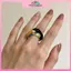 MYPANDA Retro Nhiều Màu Sắc Vẹt Men Mở Nhẫn Bền Có Thể Điều Chỉnh Ngón Tay Trang Sức Dành Cho Nữ Ngoài Trời Hàng Ngày Mặc.