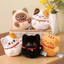 Giảm giá hấp dẫn [Hàng có sẵn] Good Luck Lucky Cat Plush Doll Creative Sanhua Cat Paipai Le Doll Table with Doll Gift