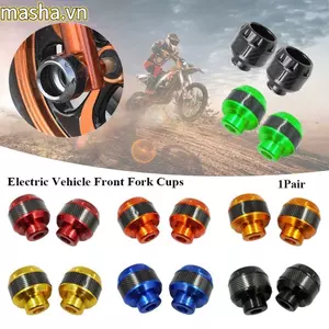 2 Chiếc Rơi Bảo Vệ Phần Nhôm Hợp Kim Bàn Đạp Xe Điện Moto Phụ Kiện An Toàn