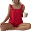 Phụ Nữ Chấm Bi Lông Tơ Tay Sling Loungewear Hai Mảnh Bộ Rời Phù Hợp Cho Thư Giãn Trong Nhà Và Thường Ngày Ngoài Trời Mùa Hè Dịp Hàng Ngày