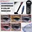 Bàn chải lông mi lấp lánh AFTEROF, 5 màu Galaxy Sequins Diamond, Nhanh khô chống thấm nước Shining Curling Thick Shimmer Makeup