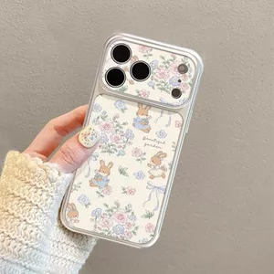 Thích hợp để thay đổi ngay lập tức cho Apple 17promax Ốp điện thoại iPhone16pro Cửa sổ lớn 15Plus Da cừu air26.3.22