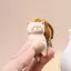 JRP Retro Gỗ Mèo Móc Khóa Tay Khắc Dễ Thương Kitty Túi Mặt Dây Chuyền Trang Trí Xe Móc Khóa Dành Cho Nữ Cặp Đôi Trang Sức Thời Trang Phụ Kiện Quà Tặng JRP
