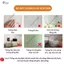 Decal dán tường thước đo chiều cao động vật dễ thương cho bé trang trí phòng ngủ dán tủ quần áo