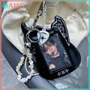 THÊM Hoạt Hình Photocard Hộp Đựng Thẻ Túi Móc Khóa Đàn Guitar Photocard Túi Dễ Thương Hình Thần Tượng Hình Ảnh Bảo Vệ Thần Tượng Giá Đỡ Thẻ Ảnh BSS