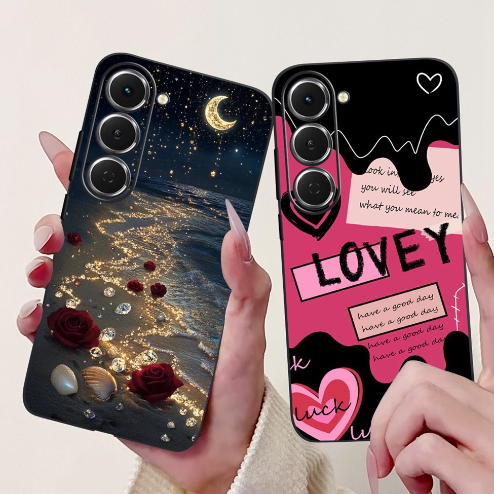 Ốp lưng Tecno KM6 Tecno Spark 40 Pro Vỏ silicon Bướm sang trọng Tình yêu Thời trang Hoa mát mẻ Đẹp trai Vỏ điện thoại sơn sư tử