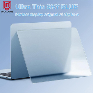 Ốp macbook Air 13 M5 M4 M3 M2 Ốp lưng Ultra Slim Matte Sky Blue cho