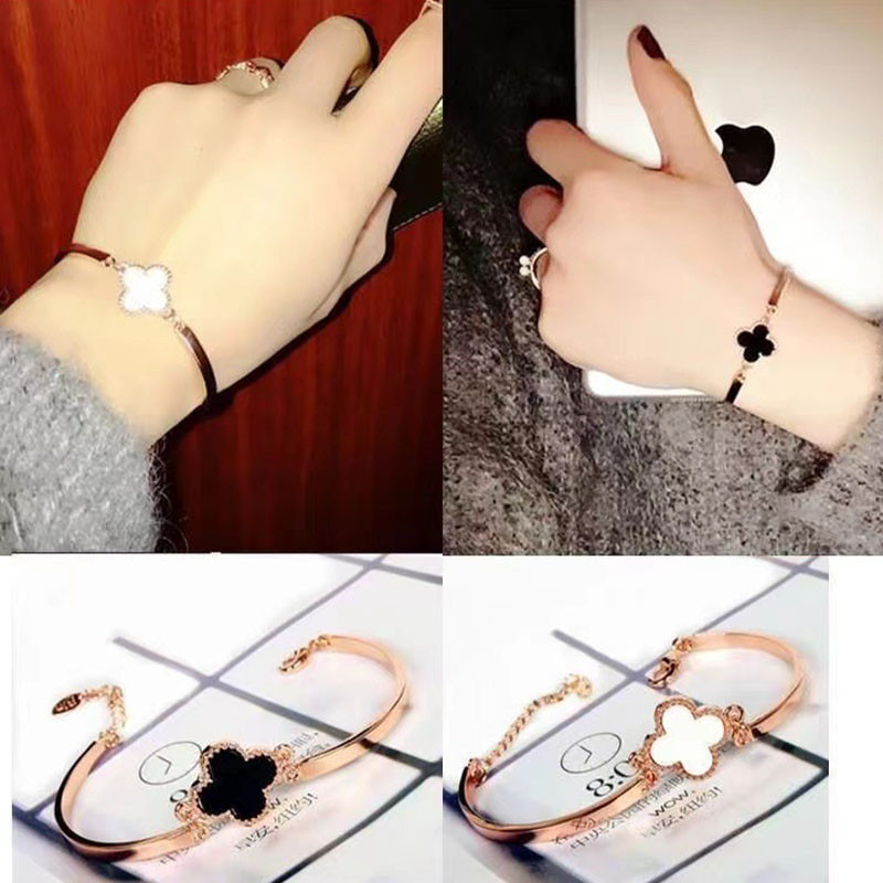 Vòng tay vàng hồng tinh tế, đơn giản, hợp thời trang