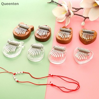 Queenten 8 Phím Gỗ Kalimba Chất Lượng Cao Tinh Tế Ngón Tay Cái Piano Marimba Âm Nhạc Phụ Kiện Tốt Quà Tặng Giáng Sinh QT